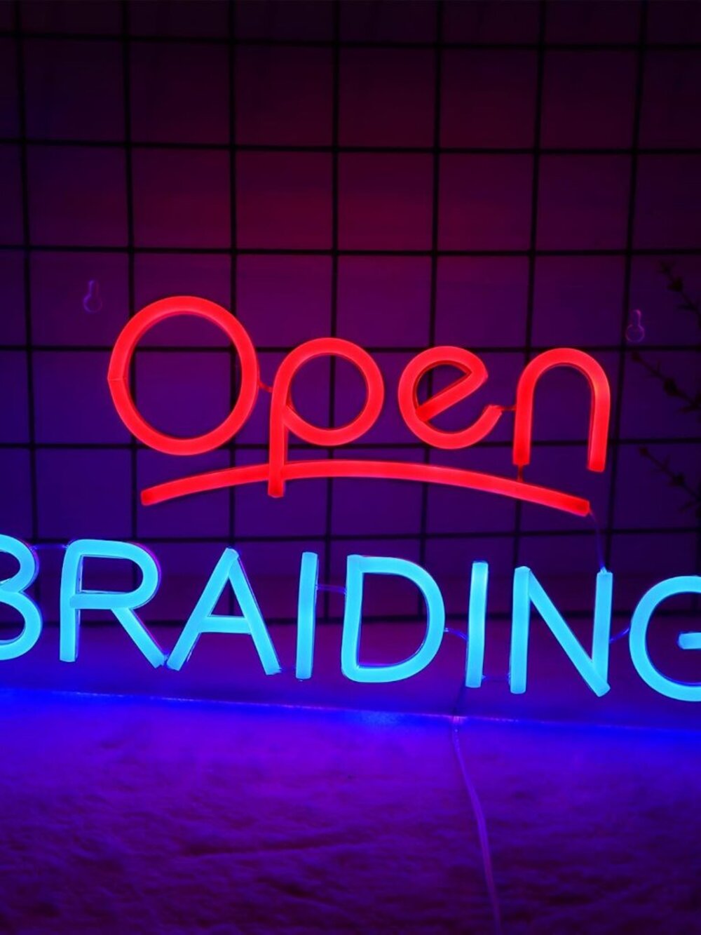 Open Neon Sign for Business,Super Bright Led Sign for Hair Salon,Barber Shop,Bea